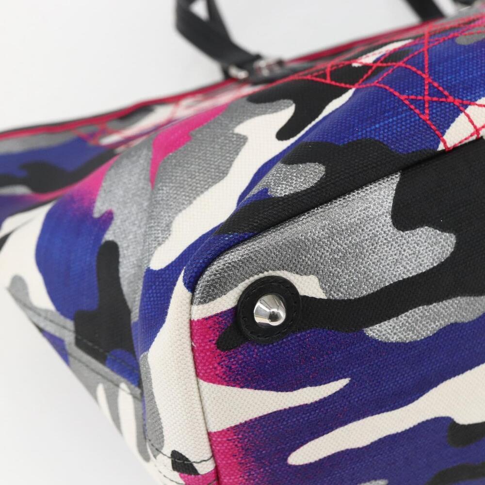 Christian Dior Trotter Canvas Anselmurail Bag Canvas Multicolor Auth 157060SAM - Picture 14 of 16